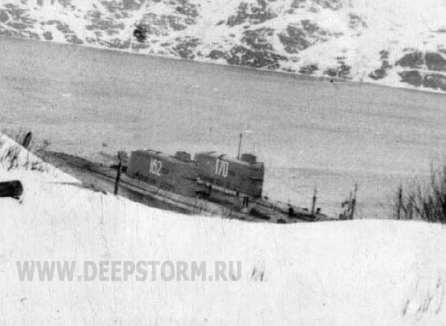 Подводные лодки К-72 и К-79